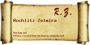 Rochlitz Zelmira névjegykártya